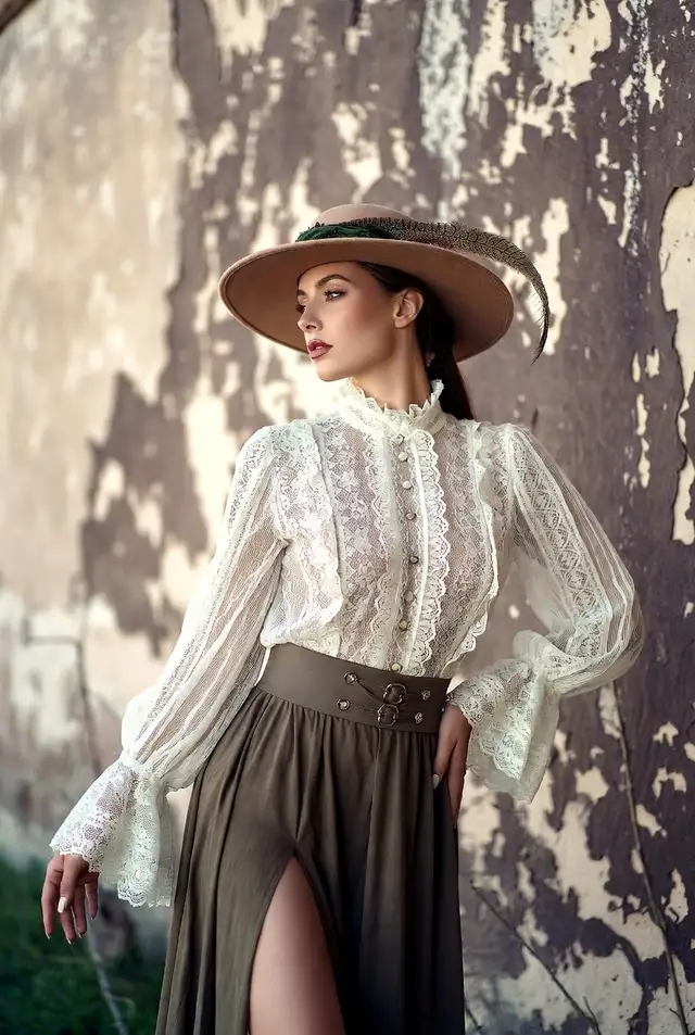 Style reference: Romantic Era: Victorian Lace & Millinery