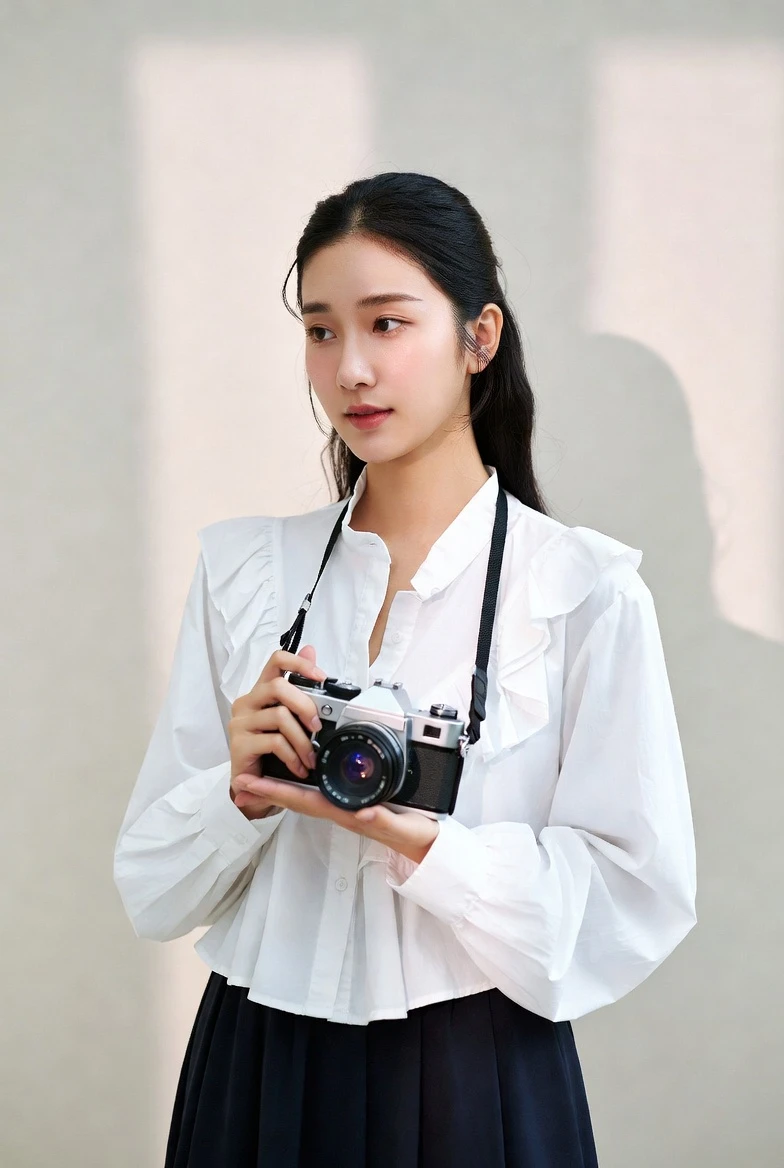 Capture the Moment in Romantic Ruffles: Recreate This Charming Photo