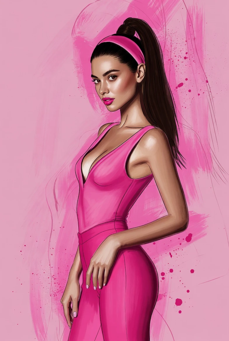 Channel Your Inner Barbie: Slay This Hot Pink Glam Look Now!