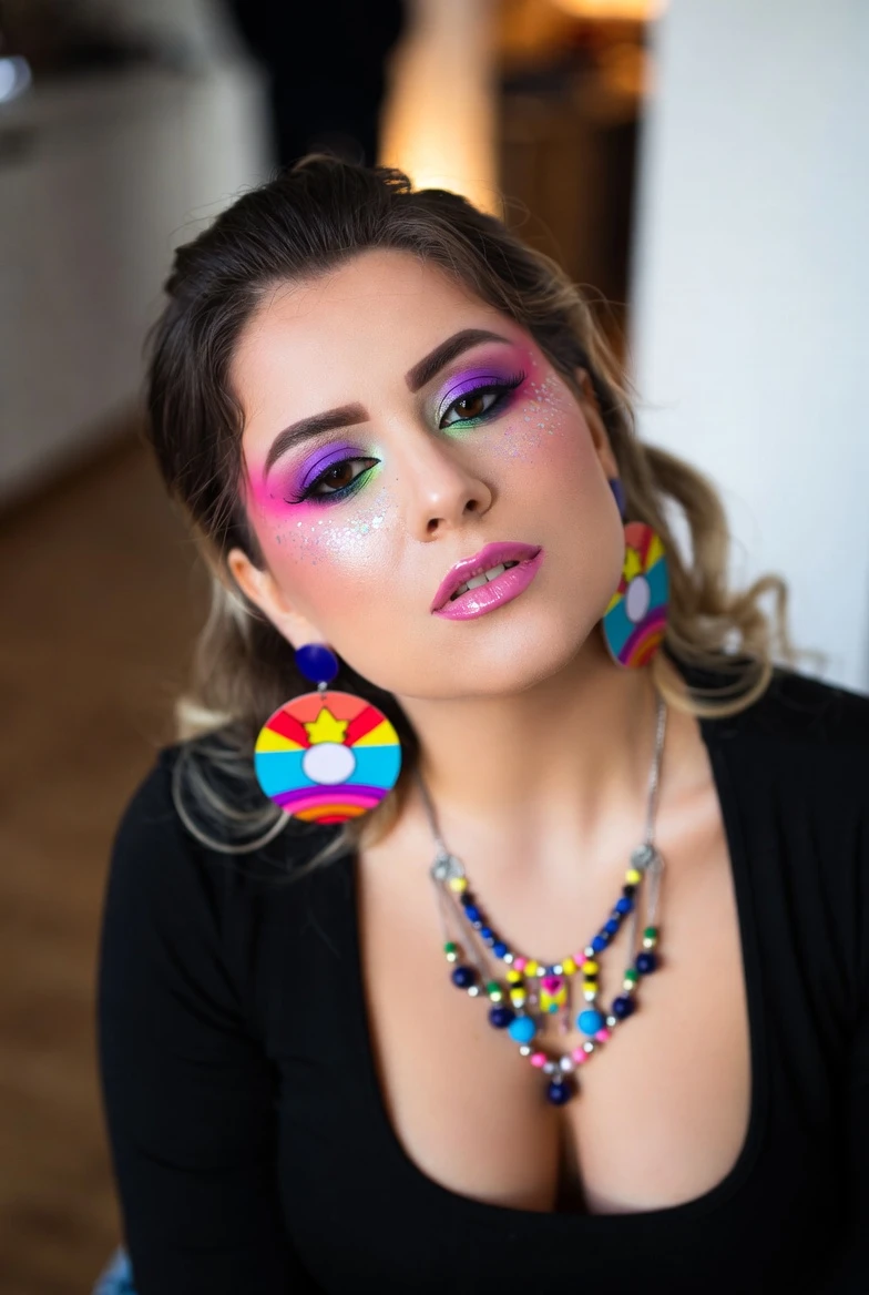 Create Vibrant Rainbow Festival Glam Makeup Look 2026