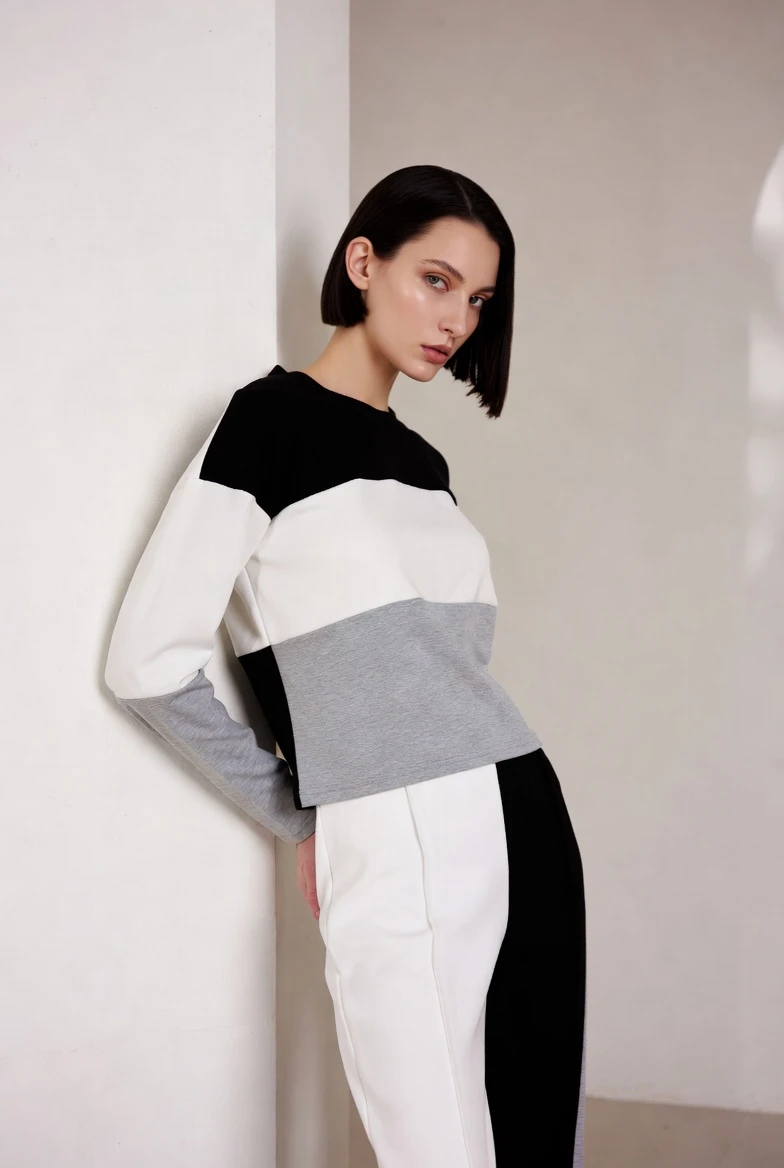 Embrace Stark Minimalist Color-Block Architecture