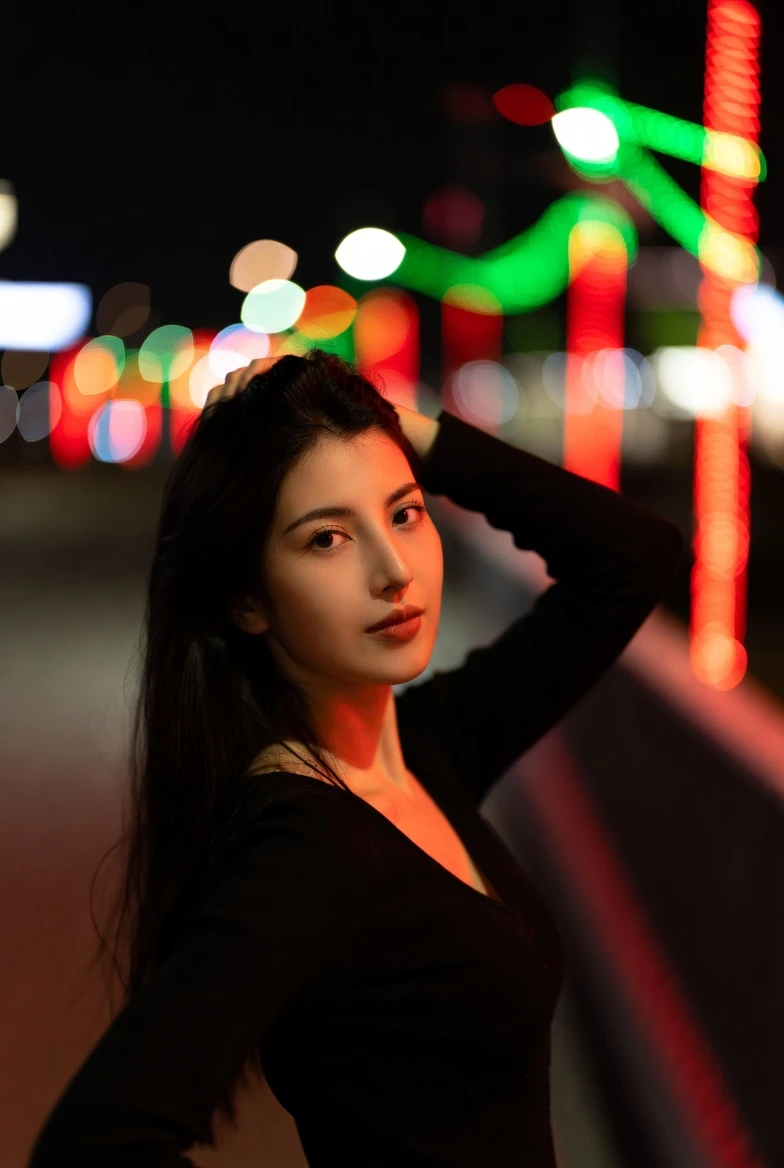 Get This Sultry Black Dress Holiday Night Glow Look for New Year’s Eve