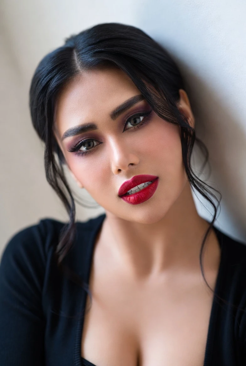 Master Deep Red Matte Lip & Burgundy Smoky Glam 2026