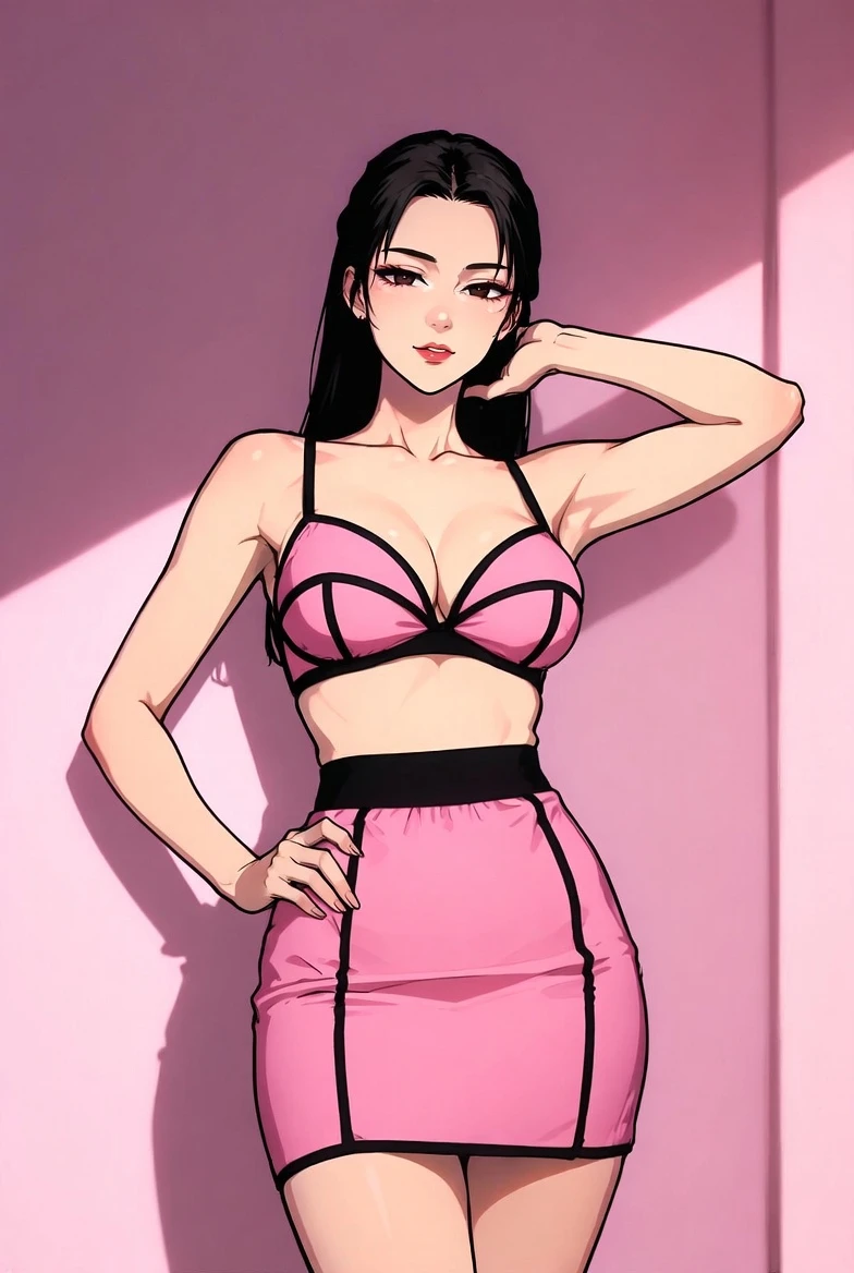 Turn Up the Heat: Slay This Sexy Pink Lingerie Set Look Tonight!