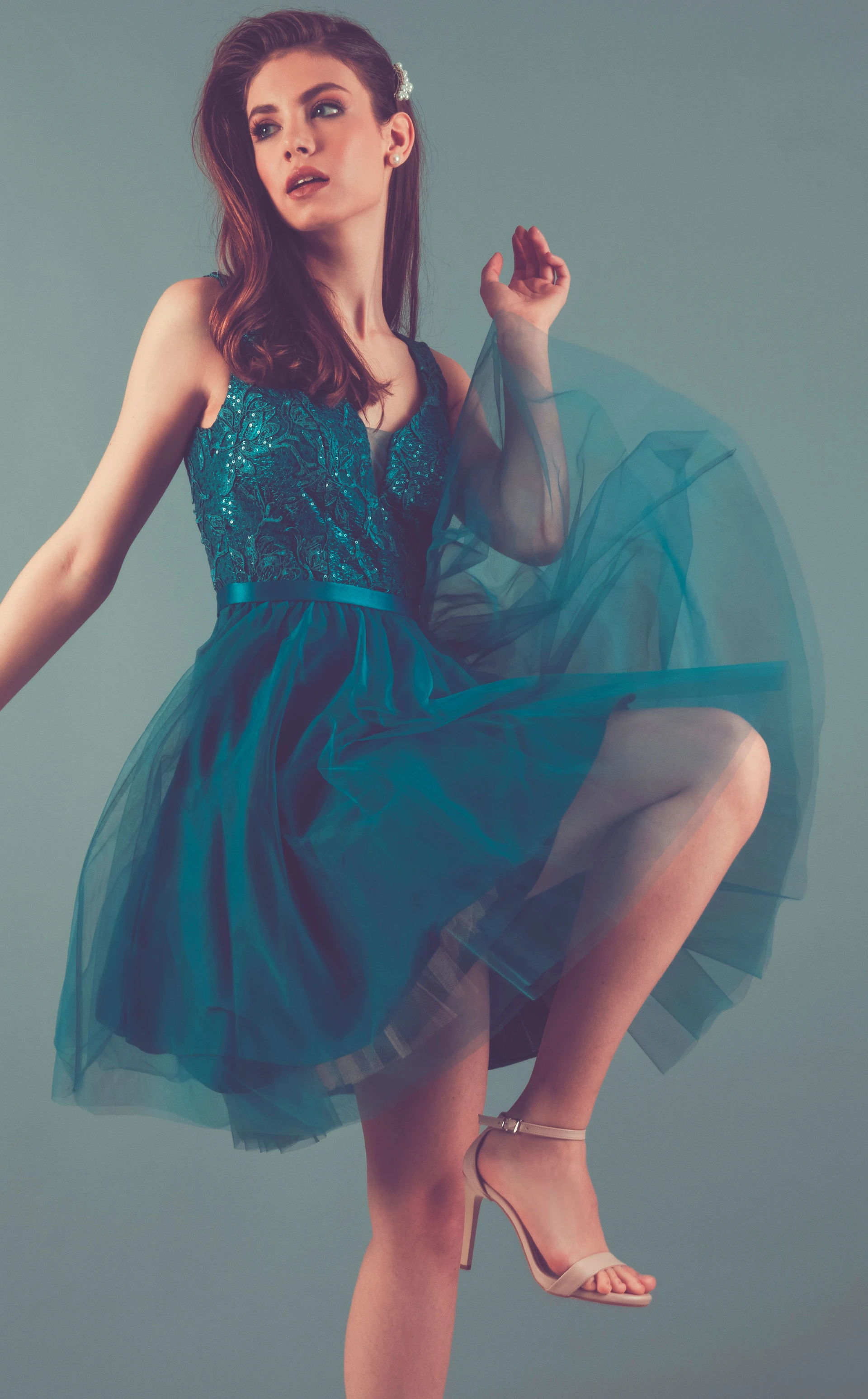 Will this tulle dress make me look bigger? Honest answer